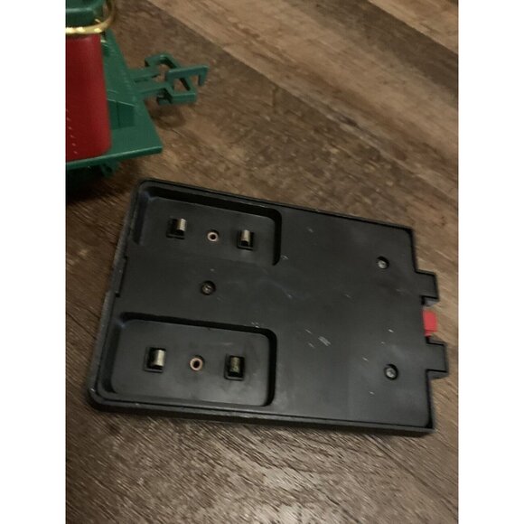 Vintage Christmas Train Set Red & Green Holiday Décor With Lights & Sounds Caboo - Picture 7 of 16